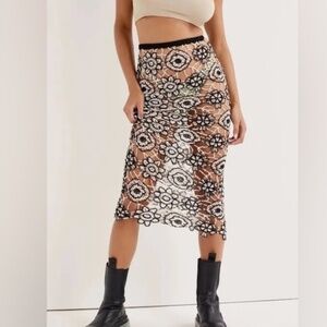 For love and lemons crochet skirt